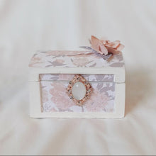 Load image into Gallery viewer, Moon Flower Handcrafted Ring Box