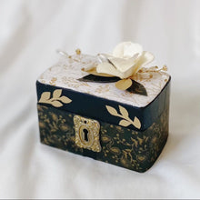 Load image into Gallery viewer, Midnight Secret Handcrafted Ring Box