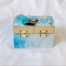Load image into Gallery viewer, Tears of the Sea Handcrafted Ring Box